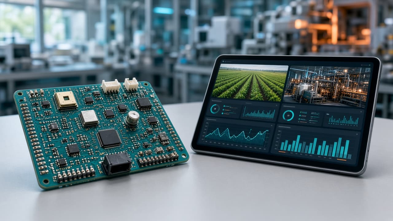 OEM board and monitoring dashboard